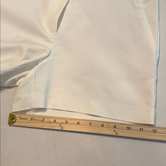 LOFT NEW White Riviera Shorts in Doubleweave Size 6 - Picture 8 of 14